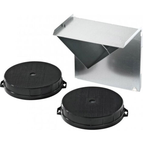 Bosch – Kit de recyclage pour hotte – 2 filtres à charbon et diffuseur – Compatible modèles DWW06 et DWW09 – Améliore la qualité de l'air - DHZ5275 (1/7)