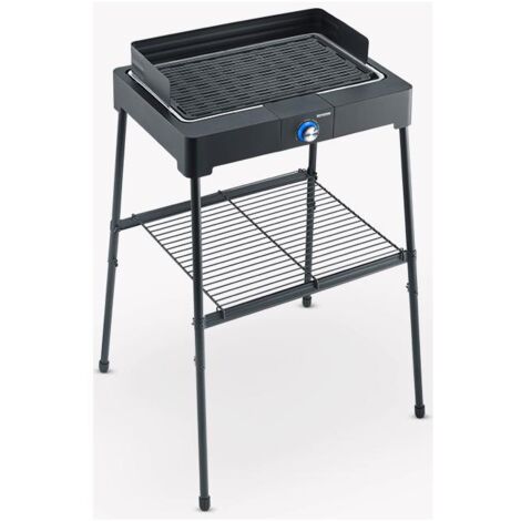Severin – Barbecue portable sur pieds 2200W – Thermostat réglable – Noir – Pour cuisson en extérieur – Dimensions compactes (1/10)