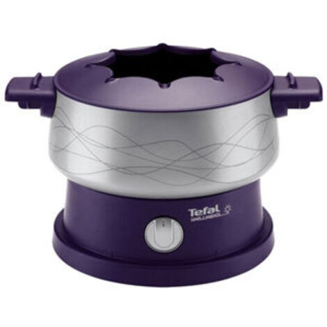 Tefal – Appareil à fondue 8 personnes – Puissance 800W – Thermoplastique – Parois thermo-isolantes – Caquelon amovible pour nettoyage facile - EF3514