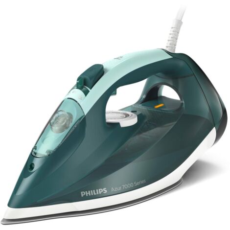 Philips – Fer à repasser 2800W – Débit vapeur 50 g/min – Pression vapeur 250 g/min – Semelle antiadhésive SteamGlide Plus - DST7031
