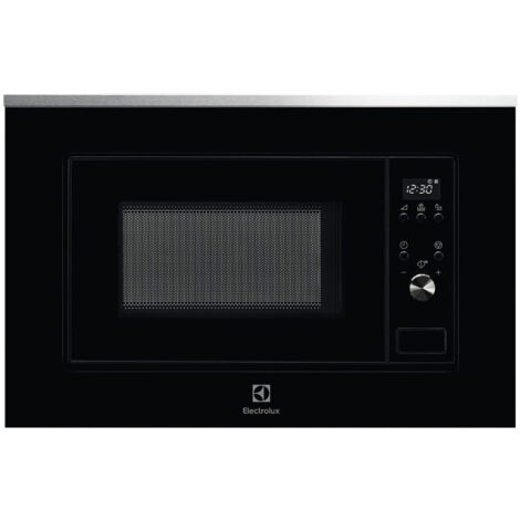 Electrolux – Micro-ondes encastrable 20L 700W – Acier inoxydable – Écran intégré – Minuteur – Décongélation rapide