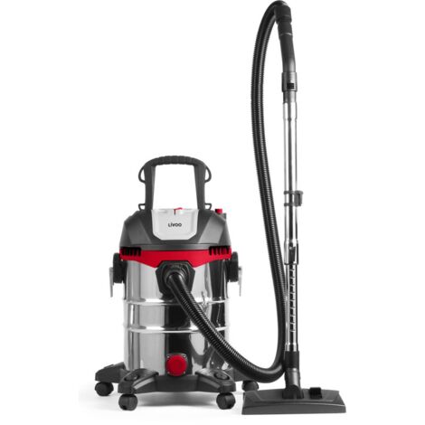 Aspirateur cuve eau et poussière 23L 1400W pour chantiers humides – Moteur en acier inoxydable – Fonction soufflerie – DOH124 – Livoo (1/10)
