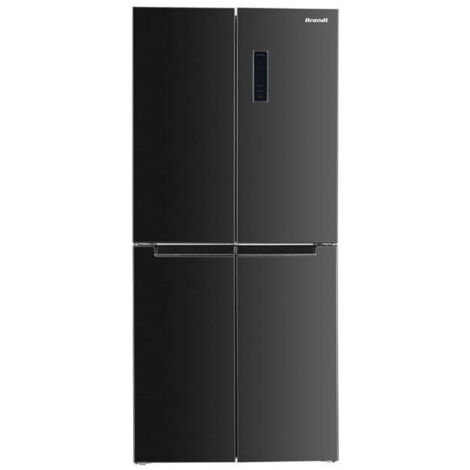 Brandt – Réfrigérateur multi-portes 421L – Ventilé – Classe E – 180 x 79.5 x 70 cm – 4 portes – BFM870NX (1/5)