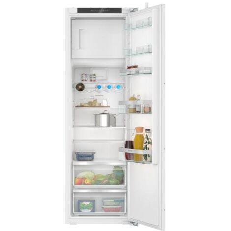 Siemens – Réfrigérateur 1 porte intégré 177 cm – Volume 280 L – Classe E – Froid statique – Niveau sonore 39 dB – KI82LVFE0