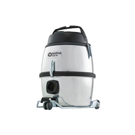Aspirateur professionnel Nilfisk GM80C – Dépression 20 kPa – Capacité 6,25L – Puissance 780W – Pour chantiers humides et sols durs