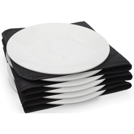 Chauffe-assiettes 30x30 cm pour 12 assiettes – Housse 100% coton déhoussable – Cordon 1,60 m – Riviera-et-Bar – Riviera & Bar