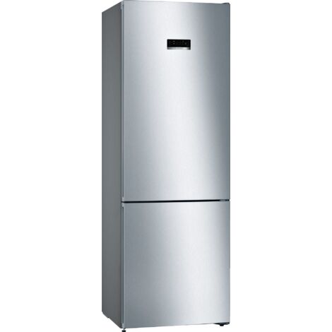 Bosch – Réfrigérateur combiné inversé – Ventilé – 438L – 203 x 70 x 67 cm – Classe énergétique E – 2 portes – Congélateur en bas