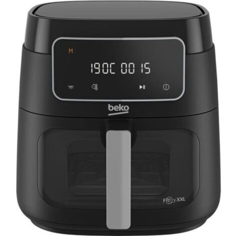 Beko – Friteuse sans huile 7,6L 1900W – Écran tactile LCD – 8 programmes automatiques – Revêtement antiadhésif pour nettoyage facile - FRL3374B (1/5)