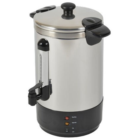 Kitchen Chef – Percolateur manuel 8,8L – Capacité 40 à 50 tasses – Acier inoxydable – Poignées thermo-isolantes – Maintien au chaud - PRO88LZJ88