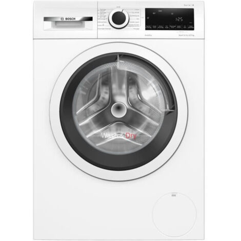 Bosch – Lave-linge séchant 9 kg – Vitesse d'essorage 1400 tr/min – Niveau sonore 70 dB – Départ différé jusqu'à 24h – WNA144V0FR