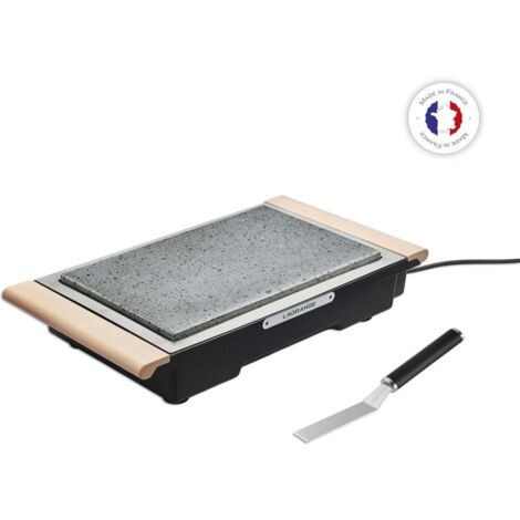 Pierre de cuisson 1100 W – Surface de cuisson 373 x 234 mm – Pierre amovible pour cuisson saine – 249005 – Lagrange (1/10)