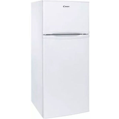 Candy – Réfrigérateur double portes 50cm 151l statique blanc – Volume 112l réfrigérateur, 39l congélateur, classe E, 40 dB – Pose libre - CDH1S513EW
