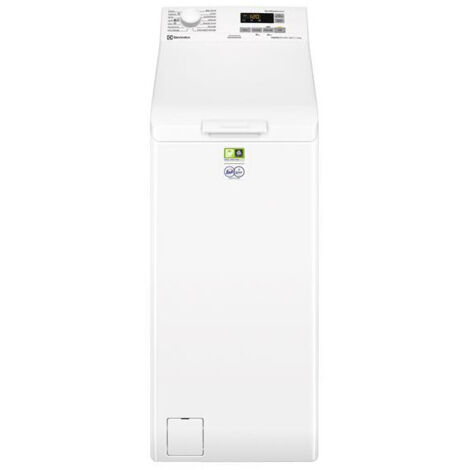 Electrolux – Lave-linge top 6 kg – Classe A – Vitesse d'essorage 1300 tours/min – Technologie SensiCare – Dimensions 89x40x60 cm - EW6T3365BCZ