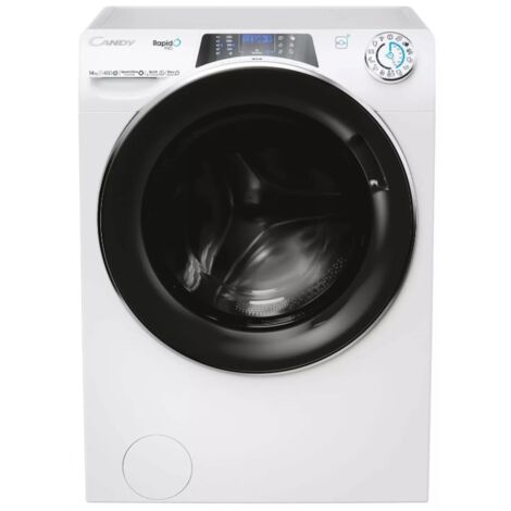 Candy – Lave-linge frontal 14kg A – Vitesse d'essorage 1400 trs/min – Niveau sonore 80 dB – Lave-linge connecté avec départ différé