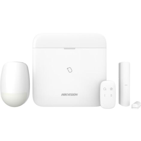 Hikvision – Centrale d'alarme sans fil 868MHz – DSPWA96KITWE – 96 zones – Application mobile Hik-Connect – Autonomie batterie 12h – Alimentation 100-240V AC