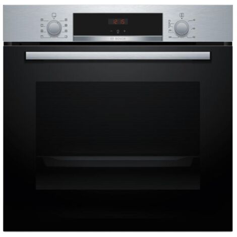 Bosch – Four encastrable multifonction 71L – Nettoyage EcoClean – 5 modes de cuisson – Classe A+ – Dimensions 595x594x548mm - HBA553BR3F