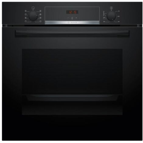 Bosch – Four intégrable multifonction 71L – Classe A+ – Nettoyage EcoClean – Air chaud 3D – Écran LED rouge – Dimensions 59.5 x 59.4 x 54.8 cm - NOIR 71 L