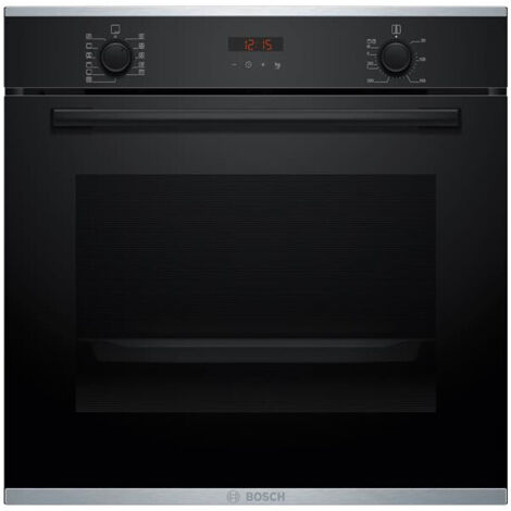 Bosch – Four encastrable pyrolyse 71L – Chaleur tournante – 7 modes de cuisson – Classe A+ – Dimensions 59.5 x 59.4 x 54.8 cm - HBA274BB3F