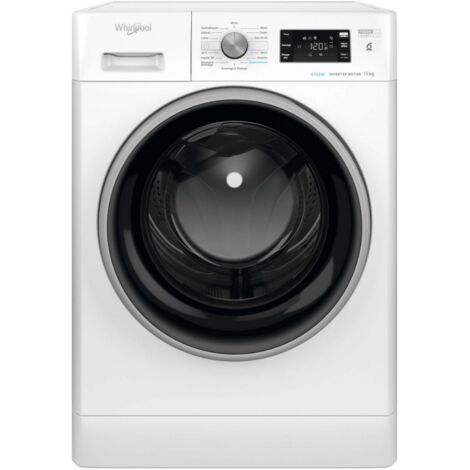 Whirlpool – Lave-linge frontal 10 kg – Vitesse d'essorage 1400 tr/min – Classe A – Technologie Vapeur FreshCare+ – FFBD10469BSVFR