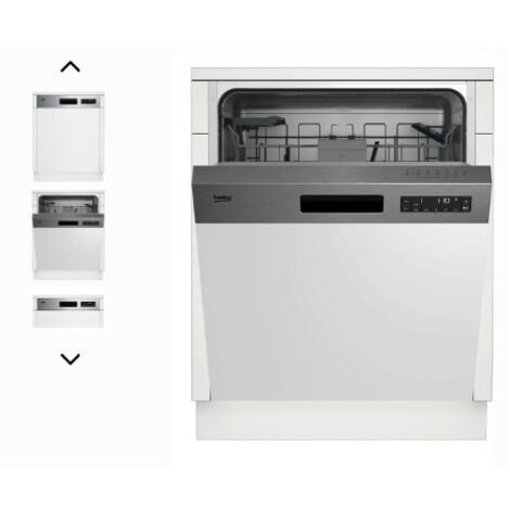 Beko – Lave-vaisselle intégré 60 cm – 14 couverts – Classe D – 45 dB – 6 programmes – Fonction HygieneIntense + – Auto-séchage - BDSN26430X (1/5)
