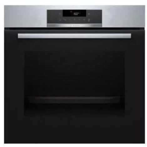 Bosch – Four encastrable multifonction 71L – Nettoyage pyrolyse – 5 modes de cuisson dont Hotair 3D – Classe A+ – Dimensions 59.5x59.4x54.8cm - HBA171BS4F