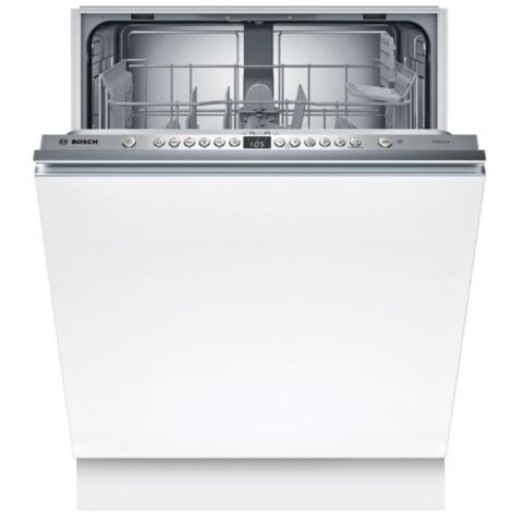 Bosch – Lave-vaisselle encastrable 12 couverts 48 dB – Classe E – Consommation 9,5 l/cycle – Indice de réparabilité 8,2/10 – 6 programmes - SMV26AX01F