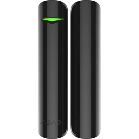 Ajax – Détecteur d'ouverture sans fil – Alimentation batterie CR123A – Portée radio 1200m – Protection contre les intrusions – Noir