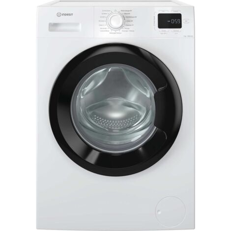 Indesit – Lave-linge frontal 7 kg A – Vitesse d'essorage 1400 trs/min – Niveau sonore 76 dB – 15 programmes de lavage dont cycles rapides - IM764BMYTIMEFR1
