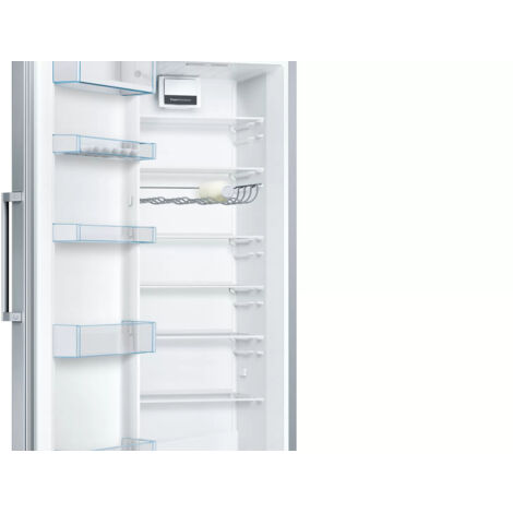 Bosch – Réfrigérateur monoporte 324L – Dimensions 176x60x65 cm – Classe énergétique E – Dégivrage automatique – Éclairage LED – 39 dB - KSV33VLEP-Bosch