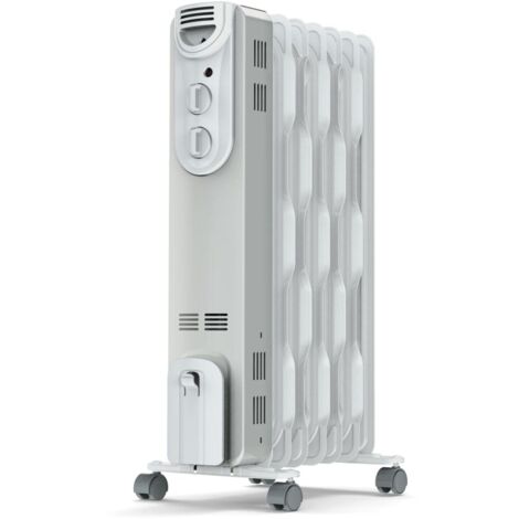 SUPRA Radiateur bain d'huile ORSO - blanc 1500W