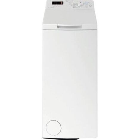 Indesit – Lave-linge top 5 kg – Classe C – Vitesse d'essorage 1000 tr/min – Largeur 400 mm – Niveau sonore 76 dB – Charge par le dessus - BTWS50400FR