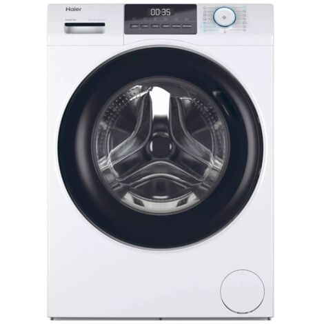 Haier – Lave-linge frontal 8 kg 1400 tr/min – Classe A – Technologie ABT pour élimination bactéries – HW80BP14929AS