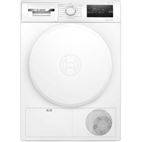Bosch – Sèche-linge frontal 8 kg – Pompe à chaleur – Classe A++ – Niveau sonore 65 dB – Technologie AutoDry pour séchage optimal - WTH8300DFR