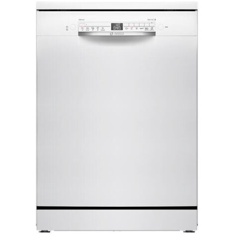 Bosch – Lave-vaisselle 60cm pose-libre – 13 couverts – Moteur EcoSilence Drive – Fonction Home Connect – Séchage Extra – Programme Intensif 70°C