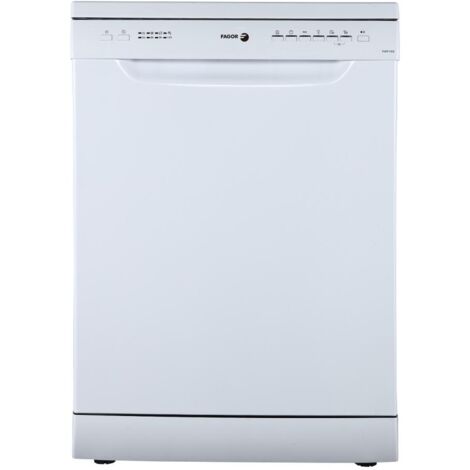 Fagor – Lave-vaisselle 60 cm 13 couverts – Classe énergétique E – 6 programmes – Départ différé – Conso. eau 11L/cycle – Blanc (1/7)