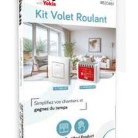 Urmet – Kit motorisation de volet roulant – Moteur MVR500EUP avec télécommande TLM2UP – Portée 250m – Zigbee – KITVRUP (1/4)