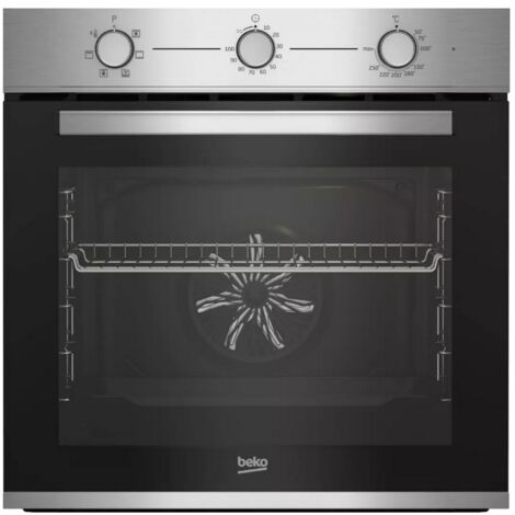 Beko – Four électrique chaleur tournante 72L – Classe A+++ – Nettoyage facile – Finition inox moderne – 0,95 kWh consommation énergie - BBIE12100X