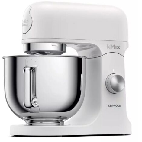 Kenwood – Robot pâtissier multifonction 1000W – Bol 5L – 6 vitesses – Pour pâtes lourdes et mélanges intensifs – Couleur blanc - KMX751AWH