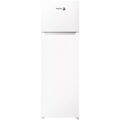 Fagor – Réfrigérateur 2 portes 261L – Classe E – Froid statique – Dimensions H 169 x L 54 x P 55.1 cm