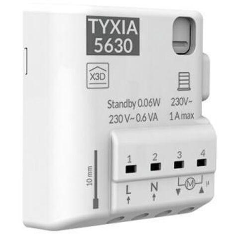 Récepteur radio pour volets roulants – Commande sans fil – Compatible avec motorisation Delta Dore – Installation facile (1/5)