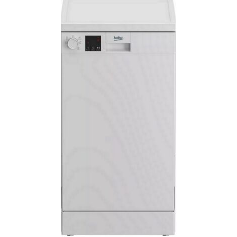Beko – Lave-vaisselle 45cm 10 couverts 49dB inox – Pose libre – Classe D – 5 programmes de lavage – Départ différé 3-6-9h - DVS05030W