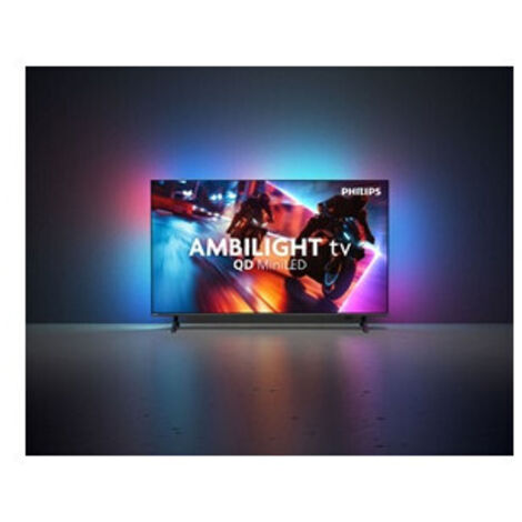 Philips – Téléviseur 65 pouces Mini LED UHD 4K – Smart TV avec Ambilight – 120Hz – 4 ports HDMI – Classe énergétique A (1/5)