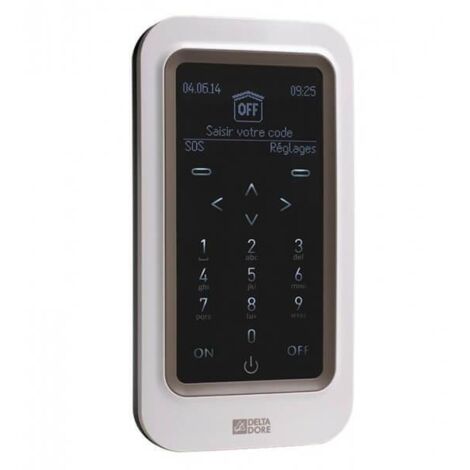 Delta Dore – Télécommande sans fil pour alarme – Clavier tactile – Navigation intuitive – Protection totale de l'habitat (1/8)