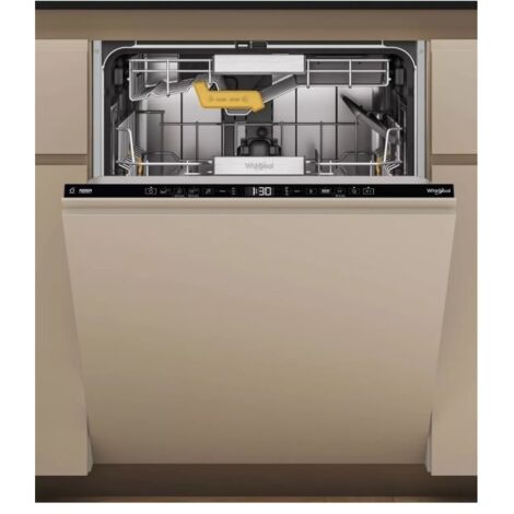 Whirlpool – Lave-vaisselle tout intégrable 60cm 14 couverts 40dB – Classe C – Technologie 6ème Sens – Système Naturaldry pour séchage optimal - W8IHT40T