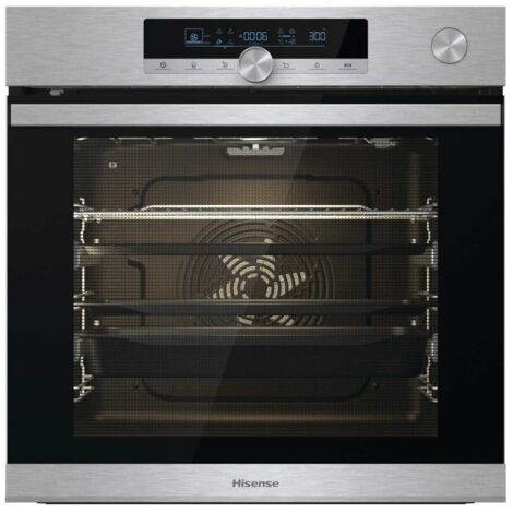 Four pyrolyse multifonction 77L – Nettoyage pyrolyse – Classe A+ – Puissance 3500W – Modes AirFry et cuisson simultanée – Teka - BSA66334PX