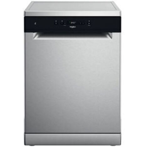 Whirlpool – Lave-vaisselle 60 cm 14 couverts 44 dB inox – Classe E – Indice de réparabilité 7.5/10 – 9 programmes dont antibactérien et silence - W2FHD624X