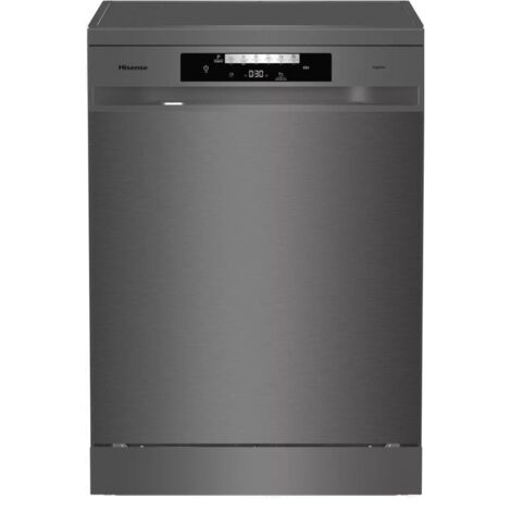 Hisense – Lave-vaisselle 60cm 14 couverts 46dB – Ouverture automatique – Classe A de lavage et séchage – HS642D90B