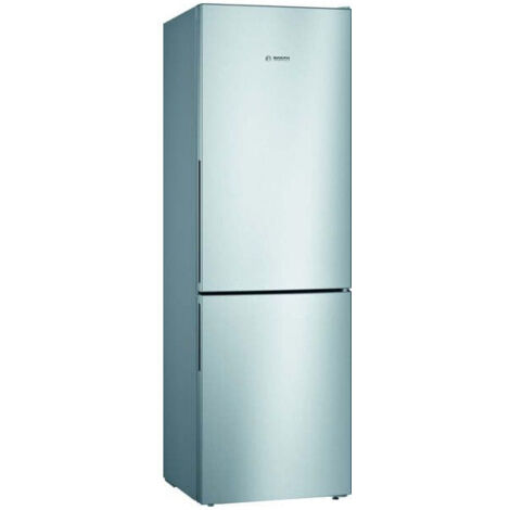 Bosch – Réfrigérateur combiné 308L inox – 214L réfrigérateur – 94L congélateur – Classe A++ – Technologie LowFrost – Niveau sonore 39dB - KGV36VLEAS