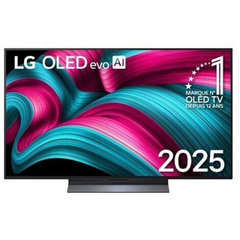 Téléviseur OLED 48 pouces UHD 4K – Smart TV Bluetooth – Technologie Ambilight – LG OLED48C54LA (1/5)
