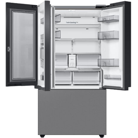 Samsung – Réfrigérateur américain 674L – Froid Ventilé Plus – Distributeur d'eau et glaçons automatiques – Classe E – 908 x 1778 x 730 mm – RF24B2660EQL